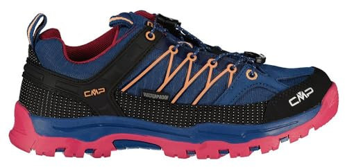 CMP Kids Rigel Low Trekking Shoes WP, Fuxia, 29 Unisex niños, Ocean Fucsia, EU