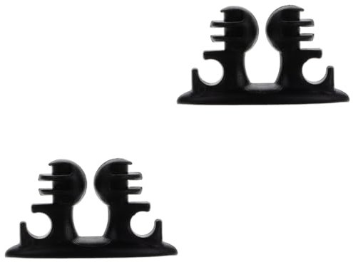 Gatuida 2 Sätze Kabelklemme Kabelorganisatoren Für Geräte Autokabel-Organizer Kabelhalter Kfz-kabelführungsclips Auto-Kabel-Organizer Auto-kabelwickler-Organizer Abs-Kunststoff