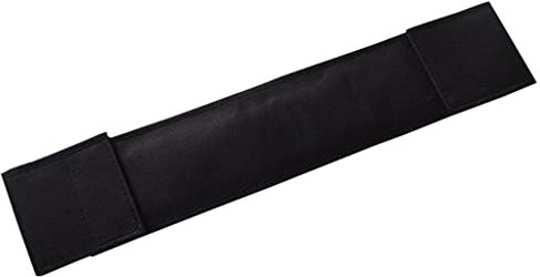 Repose-pieds réglable antidérapant pour fauteuil roulant - Taille S - 40 x 10 cm - Noir
