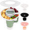 Yifield Snack Bowl 30 oz with Lid - Only for Stanley Cup & Quencher 30 oz (887 ml) | Snack Plate/Food Holder with Silicone Bottom Protector | Accessories/Accessories for 0.8L Stanley Tumbler - Without