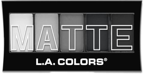 L.A. Colors Matte Eyeshadow - Black Lace