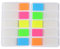 1600 Stück 16 Set Haftmarker Film Haftnotizen Haftstreifen Page Marker Tab Marker Index Tabs Index Sticky Notes Beschreibbar Bunt für Seitenmarkierung 44*12MM 5 Farbe