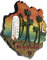 Gran Canaria Spanien 3D Kühlschrankmagnet Tourist Travel Souvenirs Handgemachte Harz Handwerk Magnetische Aufkleber Home Küche Dekoration Kühlschrankmagnet Sammlung Geschenk