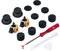 Wigearss 15 in 1 Kit di Joystick Analogico di Ricambio di Riparazione per Controller PS5