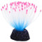 VOCOSTE Silikon Leuchtende Aquarien Anemone für Fische Dekor Rosa