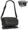 Cwatcun Borsa per fotocamera, borsa per fotocamera reflex, borsa per fotocamera a tracolla, borsa per fotocamera resistente all'acqua con supporto per treppiede, Nero, L