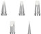 Aiyraa 5 punte per saldatura Weller LT, punte per saldatura di ricambio per Weller WP80 WSP80 W13338 WD1000 WD2000 WSD81 WS81 LTS LTA LTB LTC LTD (LT Punte di ricambio per saldatura di precisione