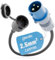 greate adattatore CEE 16A con presa Schuko - adattatore spina CEE 230V con cavo da 50 cm e protezione IP44 - adattatore da campeggio a Schuko, spina da campeggio
