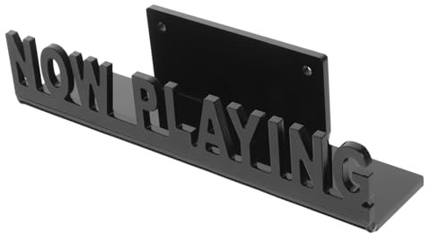 BIUDECO Wall Mounted Floating Shelf Vinyl Record Rack Acrylic Record Holder Shelf for Cd Storage for Living Decor