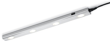 Trio Leuchten LED Wandleuchte Aragon 273170487, Kunststoff weiß, 4x 1 Watt