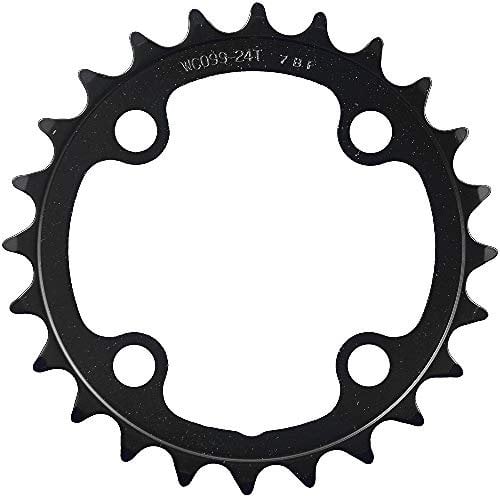 FSA Unisex Steel Modular 2x11 MTB Kettenblatt, Schwarz, 68 24T EU