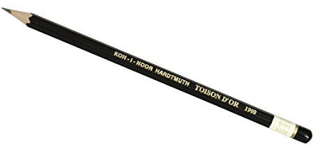 KOH-I-NOOR 1912 TOISON D'oder 10H Bleistift, 12 Stück