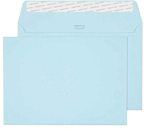 Blake Creative Colour 318 Briefumschläge Haftklebung Hellblau C5 162 x 229 mm - 120g/m² | 500 Stück
