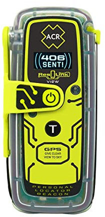 ACR PLB-425 ResQLink View – GPS-Tracking-Tag (Modell: PLB-425) – programmiert für französische Aufnahme