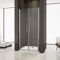 Mampara de Ducha Puerta Abatible Frontal Vidrio Templado Antical 6 MM 105x195cm