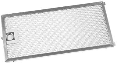 Franke 133.0200.454 - Filtro de Grasa Metálico Recambio (124 x 254 mm, para campana extractora FMA 805 BK)