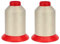 Overlock-Garn 2 x 5000 m (rohweiß)
