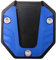 Seitenständer Auflage, Motorrad-Ständerplatte, Seitenständer Unterlage, Seitenständer Verbreiterung, Motorrad Seitenständer Platte, Motorrad-Seitenständer-Plattenpolster (Blau)