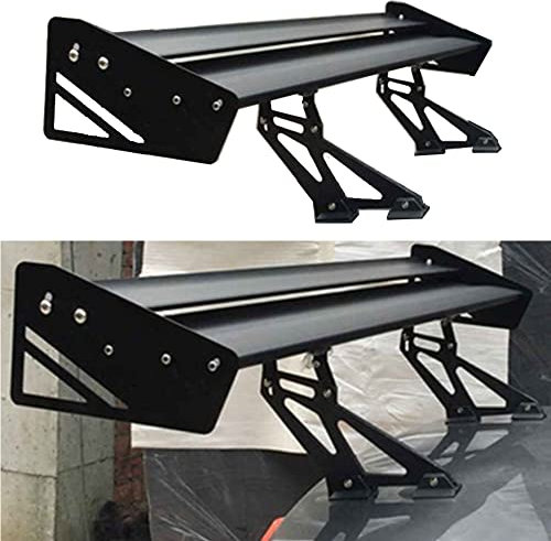 NAIRE Heckspoiler für Ford Mustang Mondeo MK3 MK4 MK5, Schwarz, Kunststoff, Angeschraubt
