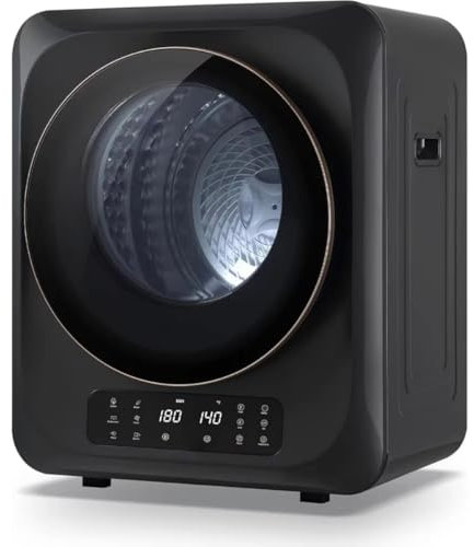 Sèche-Linge à Condensateur Portable, Sèche-Linge électrique Compact 850 W, Petit Comptoir Ou Mural, Capacité De Charge De 4 Kg, Sèche-Linge De Table Autoportant pour Maison, Dortoir, Appartement