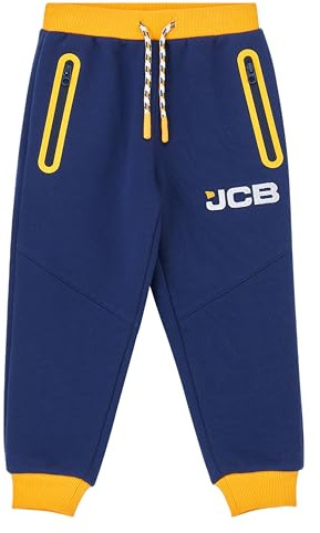 LightHouse Boys' George Cotton Rich Joggers - Kids' Jogging Bottoms - JCB - 7-8 Years