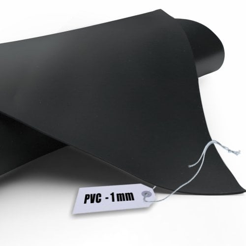 Teichfolie PVC 1mm schwarz in 6m x 6m