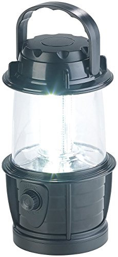 PEARL Laterne Batterie: Dimmbare LED-Laterne, 3 COB-LEDs, Batteriebetrieb, 3 W, 140 lm, IPX4 (Outdoor Batterie, Lampe, batteriebetrieben)