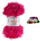 maDDma 100g Strickgarn Yumos Fransenstrickgarn Strickwolle, Rosa