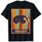 Vintage Retro Badger Dachs Kleidung Geschenk Kinder Herren T-Shirt