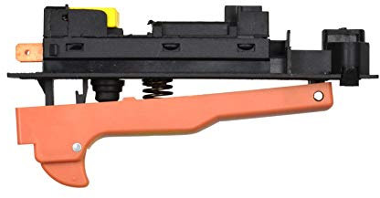 BSD Ersatz Taste Schalter Switch, Ersatzschalter für Winkelschleifer - 12A 250V/20A 125V - Kompatibel mit 230mm Winkelschleifer CELMA
