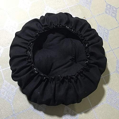 GGoty Runde Stuhlhusse, Stretch-Stuhl-Sitzkissen, dicke Sitzpolster, Schonbezüge für runde Hocker (50 x 50 cm, 15)