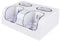 Juamena Charging Station for Wii,SC01 Controller Charging Stand With High Capacity Rechargeable Batteries,High Speed USB Cable and LED indicators