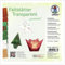 Ursus 38065511 - Faltblätter Christmas 115 g/m², 50 Faltblätter 15 x 15 cm, einseitig bedruckt