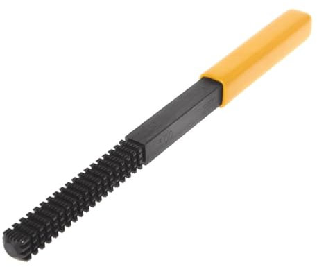TKSE Lime De Réparation De Filetage, Lime De Réparation De Filetage Externe 0,75 à 3,0 Mm, Acier à Pas Métrique, Oxydation Noire Pour Filetages Gauchers Et Droitiers