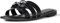 The Drop Monika Flat H-Band Slide Flache Sandale, Schwarze Kette, 40 EU
