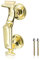 Bwintech 1 Pcs Gold Doctors Design Heavy Duty Door Knocker for Front Door