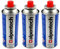 ALPENTECH - Pack de 3 cartouche gaz 250g butane Bouteille de gaz UN2037 pour réchauds et désherbeurs thermiques