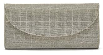 Rainbow Club Damen Celina Gold Metallic Clutch