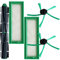 VBPBHFFNMW Haushaltsreinigungsteile Ersatzwerkzeug Haushaltsabnehmbare Runde Pinsel Seitenbürste Filter Kit Fit for Vorwerk VR200 VR 200 300 Staubsauger