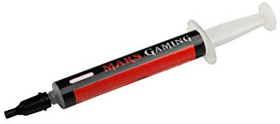 MARSGAMING MT1 - Pâte Thermique pour Ordinateur (9W, viscosité Plus élevée) Noir
