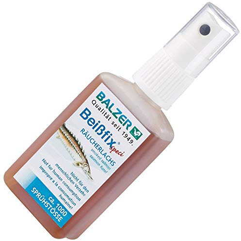 Balzer Beià fix Power Spray - Lockstoff für Fische 50ml, Geschmack:Räucherlachs