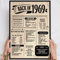 56 Geburtstag Geschenk, Alte Zeitung Holzbild Back in 1969 Vintage personalisierbar zum Hinstellen/Aufhängen opt. beleuchtet, 56 Geburtstag Frau, 56 Geburtstag Mann, 56. Geburtstag, 56 Geburtstag Deko