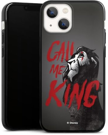 DeinDesign Silikon Hülle kompatibel mit Apple iPhone 13 Mini Case schwarz Handyhülle König der Löwen Bösewicht Disney
