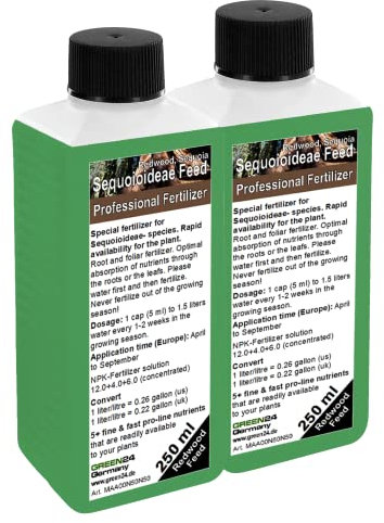 GREEN 24 Engrais Séquoia, engrais liquide premium gamme professionnelle 500ml
