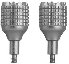 Joystick de repuesto compatible para DJI RC PRO, Joysticks de control remoto de pantalla de varilla de pulgar Rocker Sticks para drone mando a distancia (Plata)