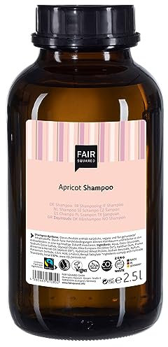 FAIR SQUARED Shampoo Aprikose 2,5 Liter - pflegende Haarreinigung 2500 ml