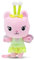 Zaloife Peluche Chat Jouet Rose, 25cm Peluche Chat Fée Plush Poupée en Peluche, Doudou en Peluche Cadeau pour Enfants Aldult Fans