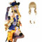Fiamll Navia Cosplay Kenshin Navia Kostüm Outfit Uniform Kleid Navia Hut Full Set Halloween M