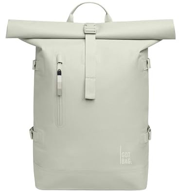GOT BAG Rucksack Rolltop 2.0 | Laptop Rucksack wasserdicht mit Herausnehmbarer 15,6“ Laptoptasche | 31 Liter Füllvolumen Rollrucksack (porpoise monochrome)