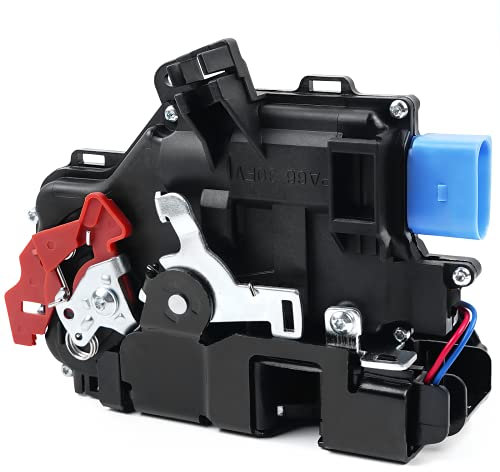 MIKKUPPA Serratura per porta posteriore sinistra adatta per Golf 5 Touran Jetta, 7L0839015, motore di regolazione con chiusura centralizzata